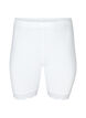 Py&ouml;r&auml;ilyshortsit pitsireunuksella, Valkoinen, Packshot image number 0