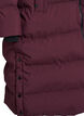 Pitk&auml; toppatakki hupulla, Tumma Bordeaux, Packshot image number 3