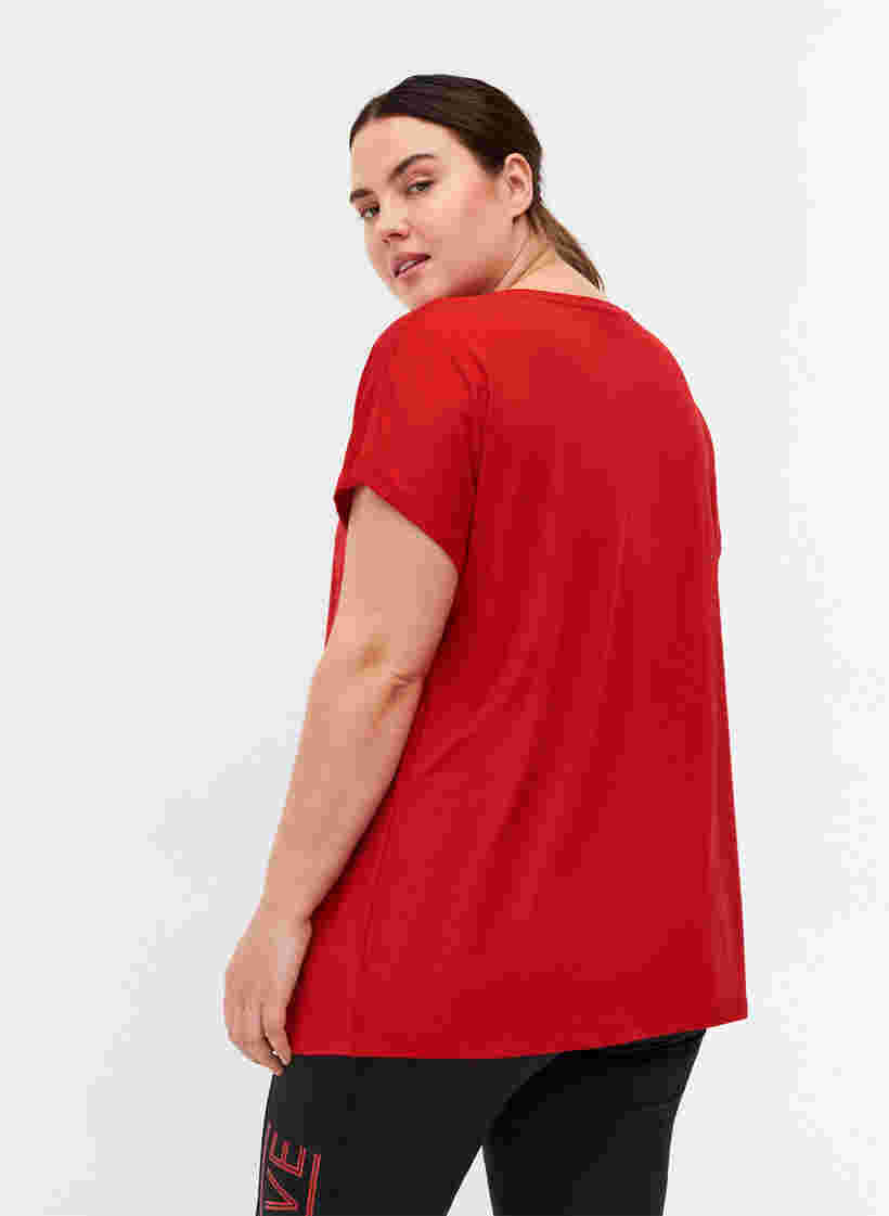 T-paita, Haute Red, Model image number 1