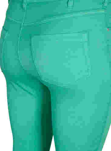 Korkeavyötäröiset super slim fit Amy-farkut, Holly Green, Packshot image number 3