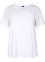 Lyhythihainen t-paita A-mallissa, Bright White