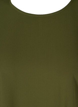 Pusero lyhyillä hihoilla ja pyöreällä pääntiellä, Ivy Green, Packshot image number 2