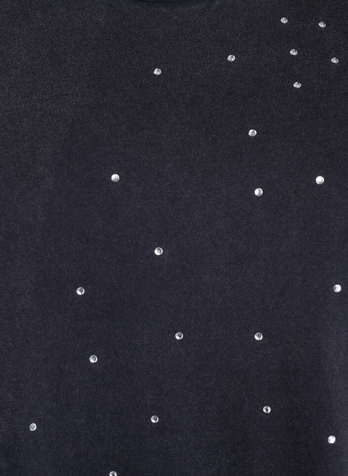 T-paita luomupuuvillasta, jossa on siisti printti, Harmaa, Packshot image number 2