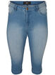 Korkeavy&ouml;t&auml;r&ouml;iset Amy-farkkucaprit super slim fit, Sininen, Packshot image number 0