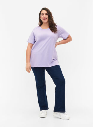 FLASH - T-paita pyöreällä pääntiellä, Lavender, Model image number 2