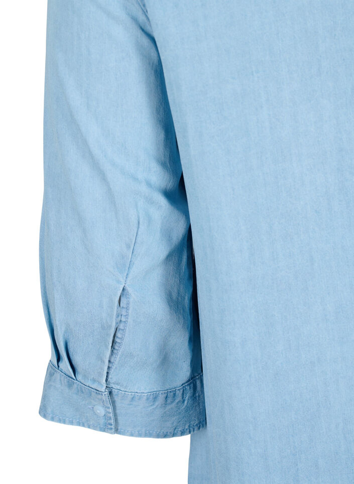 Tunika 3/4-hihoilla, Light blue denim, Packshot image number 3
