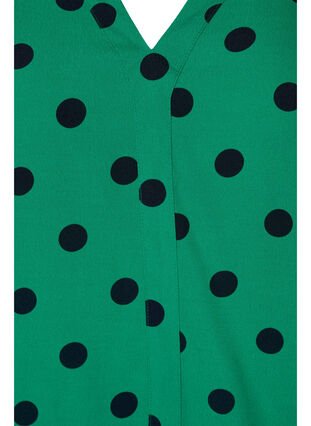 Viskoosipusero pilkuilla, Jolly Green dot AOP, Packshot image number 2