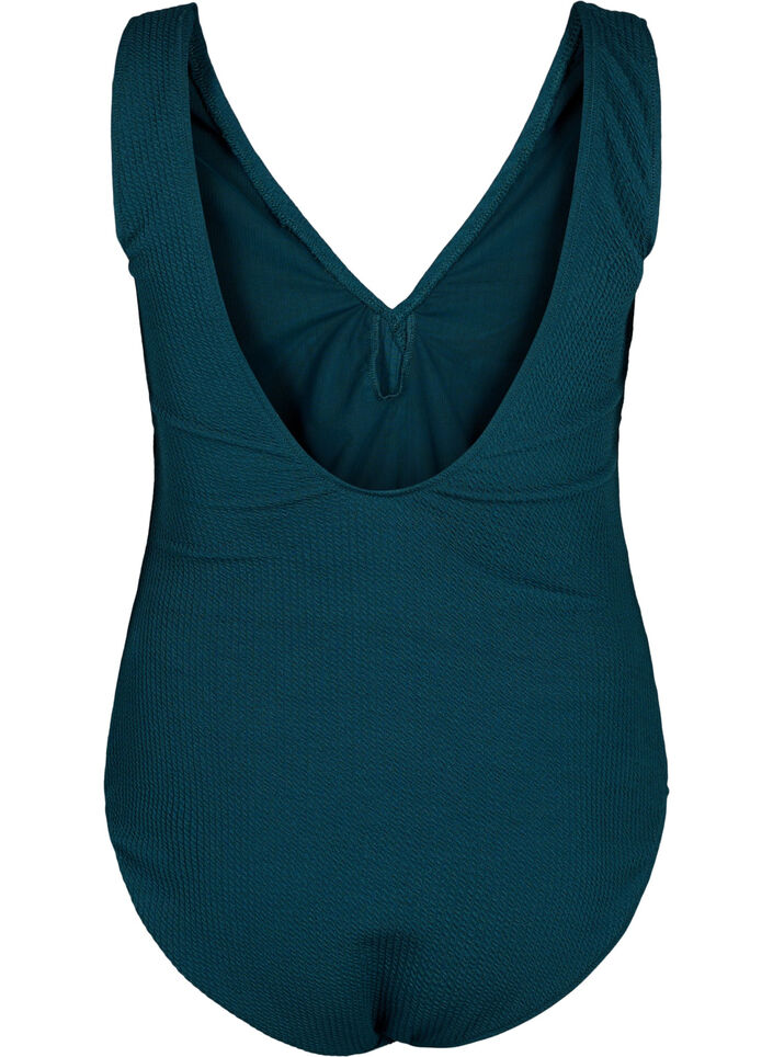 Kietaisu-uimapuku, jossa on kreppikuosi, Dark Sea, Packshot image number 1