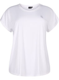 Lyhythihainen treeni T-paita, Bright White