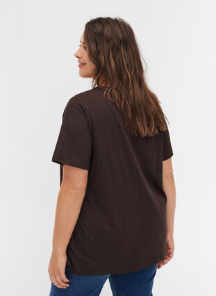 Ekologisesta puuvillasta valmistettu t-paita painatuksella, Molé, Model image number 1