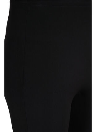 Kevyesti muotoilevat shortsit korkealla vyötäröllä, Black, Packshot image number 2