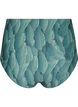 Korkeavyötäröiset bikinihousut printillä, Vihreä, Packshot image number 1