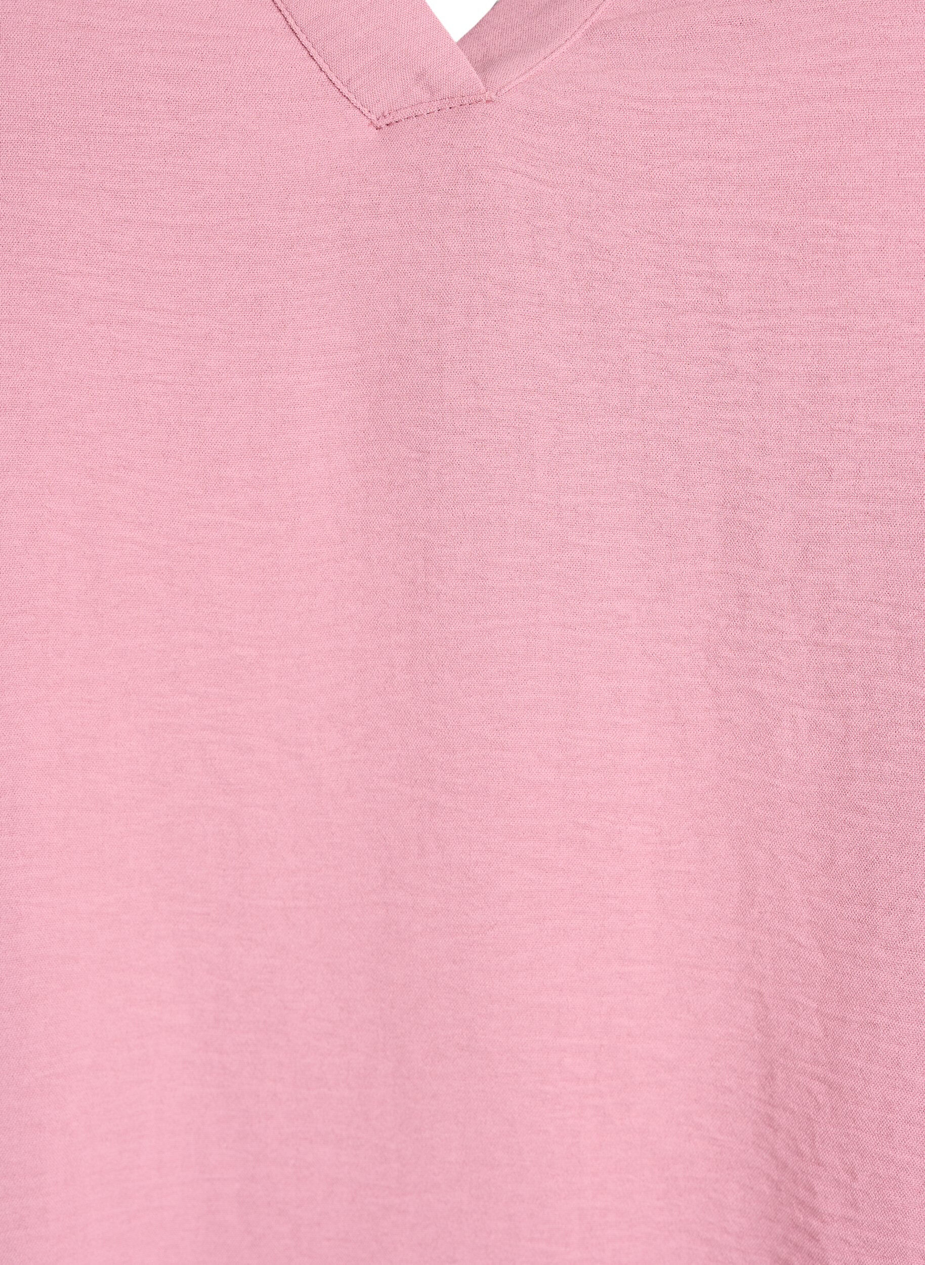 Zizzi FLASH - 3/4-hiha pusero, Vaaleanpunainen, Packshot image number 2