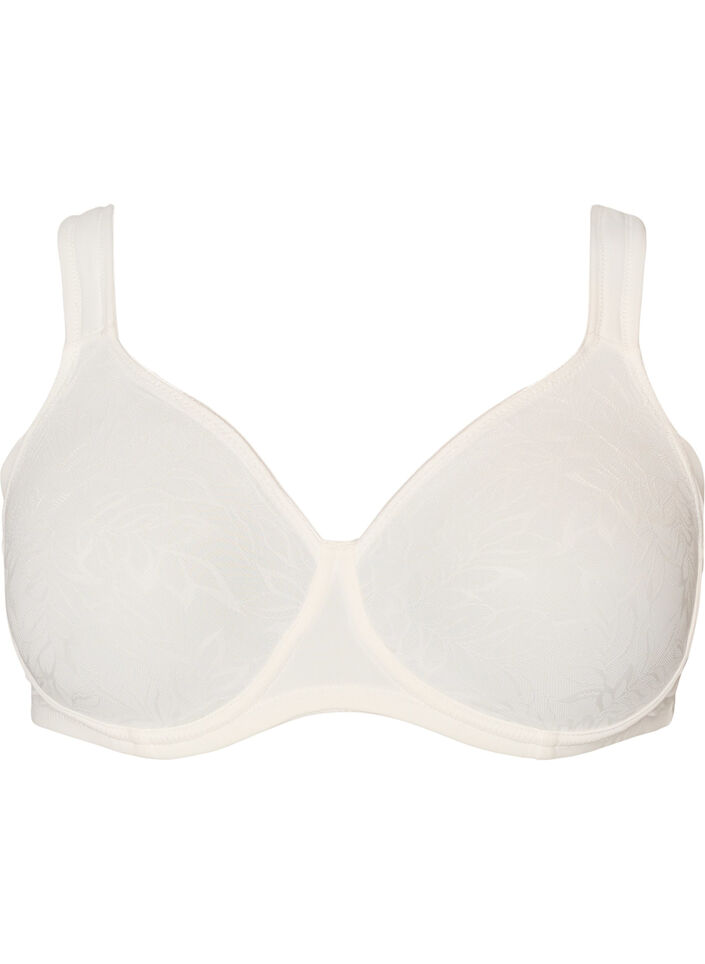 Mukavat rintaliivit pitsill&auml; ja muotoilluilla kupeilla, Valkoinen, Packshot image number 0