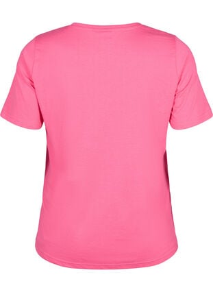 FLASH - T-paita pyöreällä pääntiellä, Hot Pink, Packshot image number 1