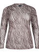 Mesh-toppi seeprakuosilla, Musta, Packshot image number 0