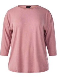 Jerseypusero 3/4-hihoilla, Punainen