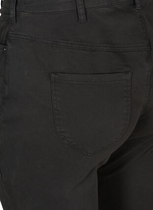 Korkeavyötäröiset ekstra slim-malliset Nille-farkut, Black, Packshot image number 3
