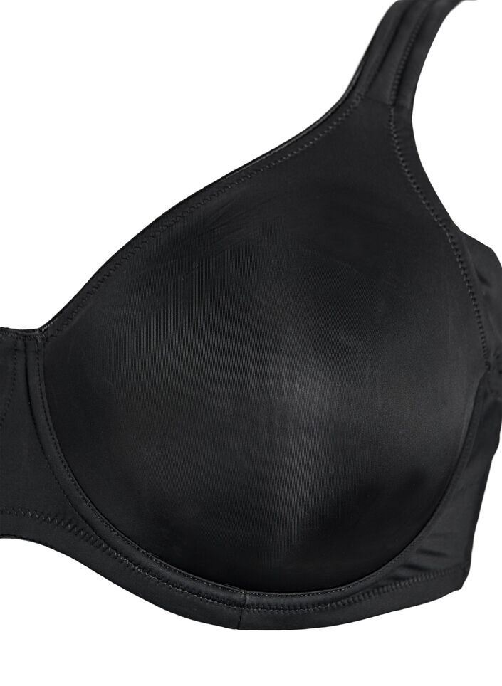 Mukavat rintaliivit, joissa on kaarituki ja muotoillut kupit, Musta, Packshot image number 2