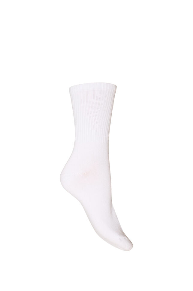 Puuvillasukat kuviolla, Valkoinen, Packshot image number 1