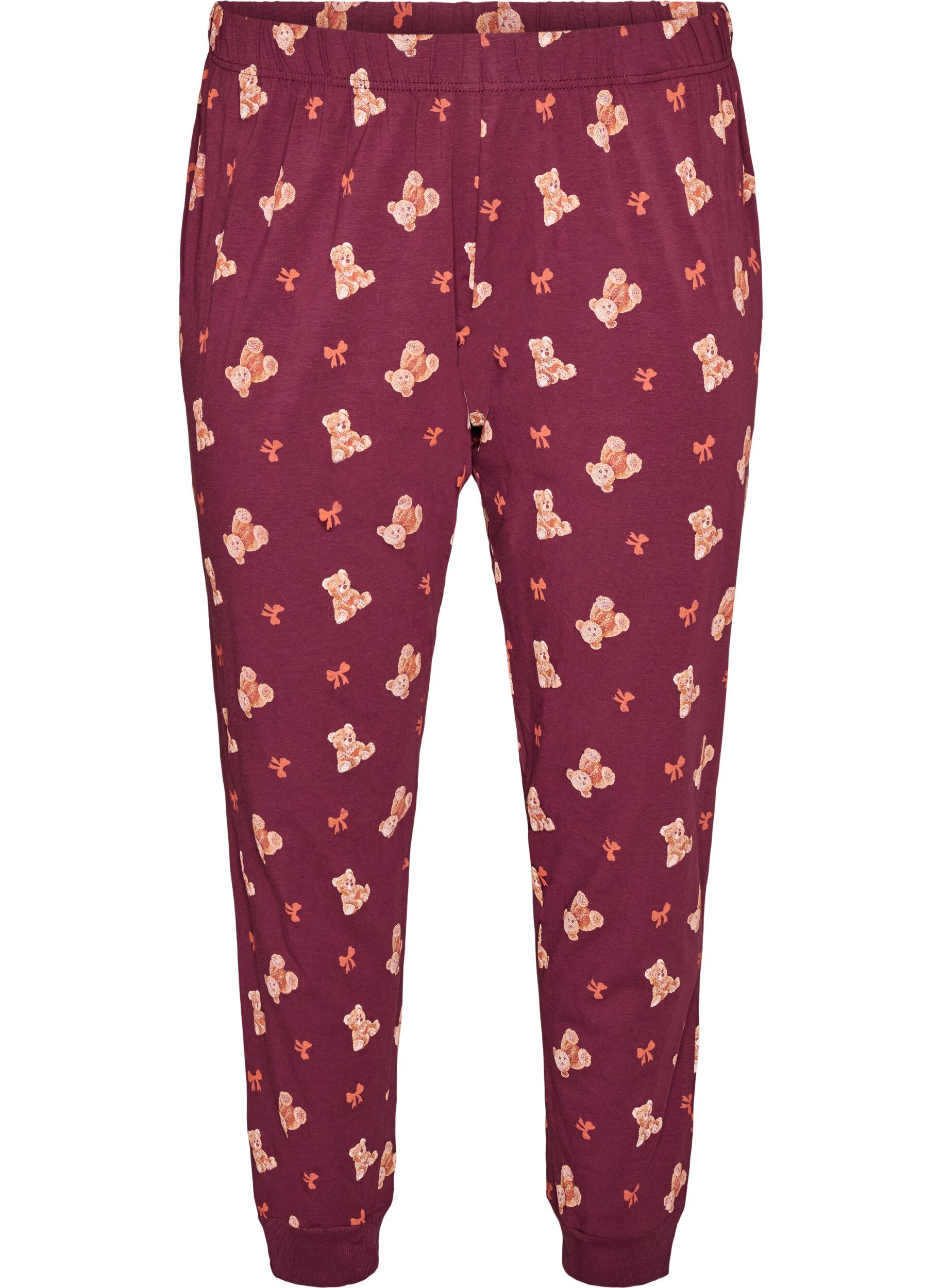 Painetut pyjamahousut