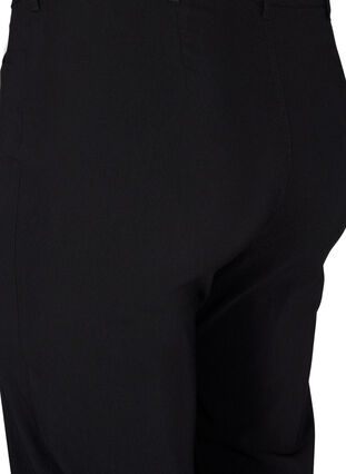 Klassiset housut viskoosisekoitteesta, Black, Packshot image number 3