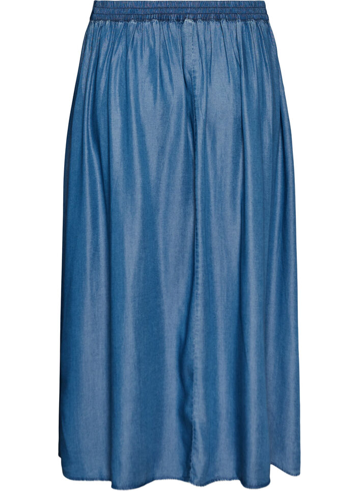 Maxihame denimlookilla TENCEL&trade;-lyocellista, Sininen, Packshot image number 1