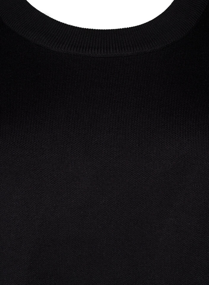 Neulemekko kirjailluilla yksityiskohdilla, Black Medium G. Comb, Packshot image number 2