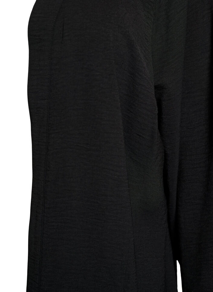 Kimono 7/8-hihoilla, Musta, Packshot image number 2