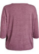 Jersey -pusero 3/4-hihoilla, Punainen, Packshot image number 1