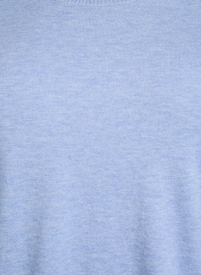 Neulepusero, jossa on py&ouml;re&auml; p&auml;&auml;ntie, Sininen, Packshot image number 2