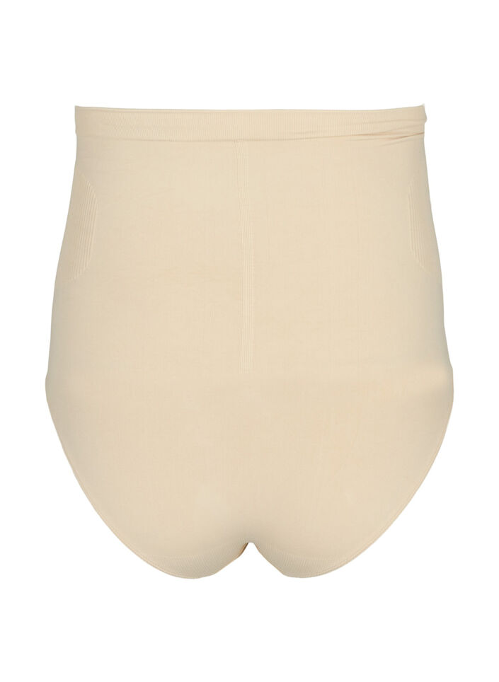 Korkeavy&ouml;t&auml;r&ouml;iset shapewear-alushousut, Beige, Packshot image number 1