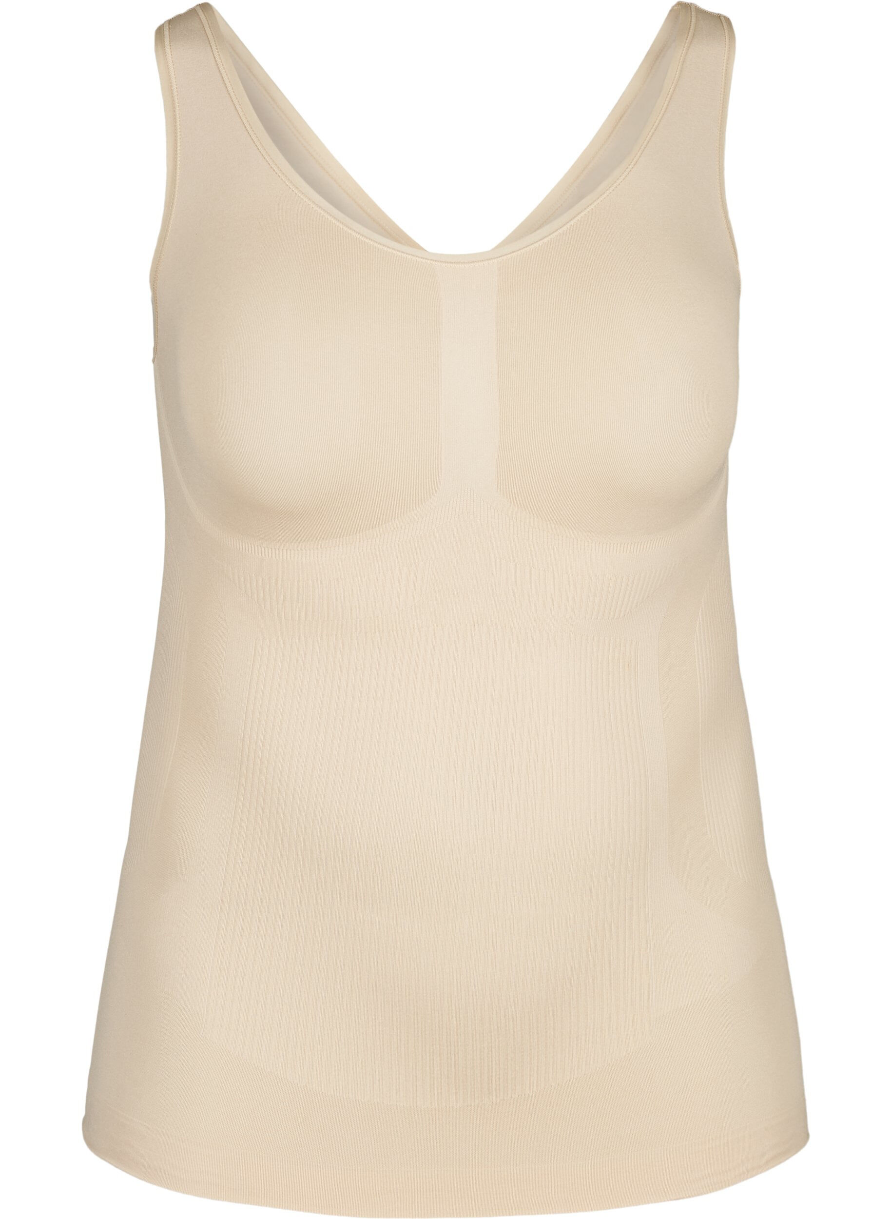 Shapewear-toppi leveill&auml; olkaimilla