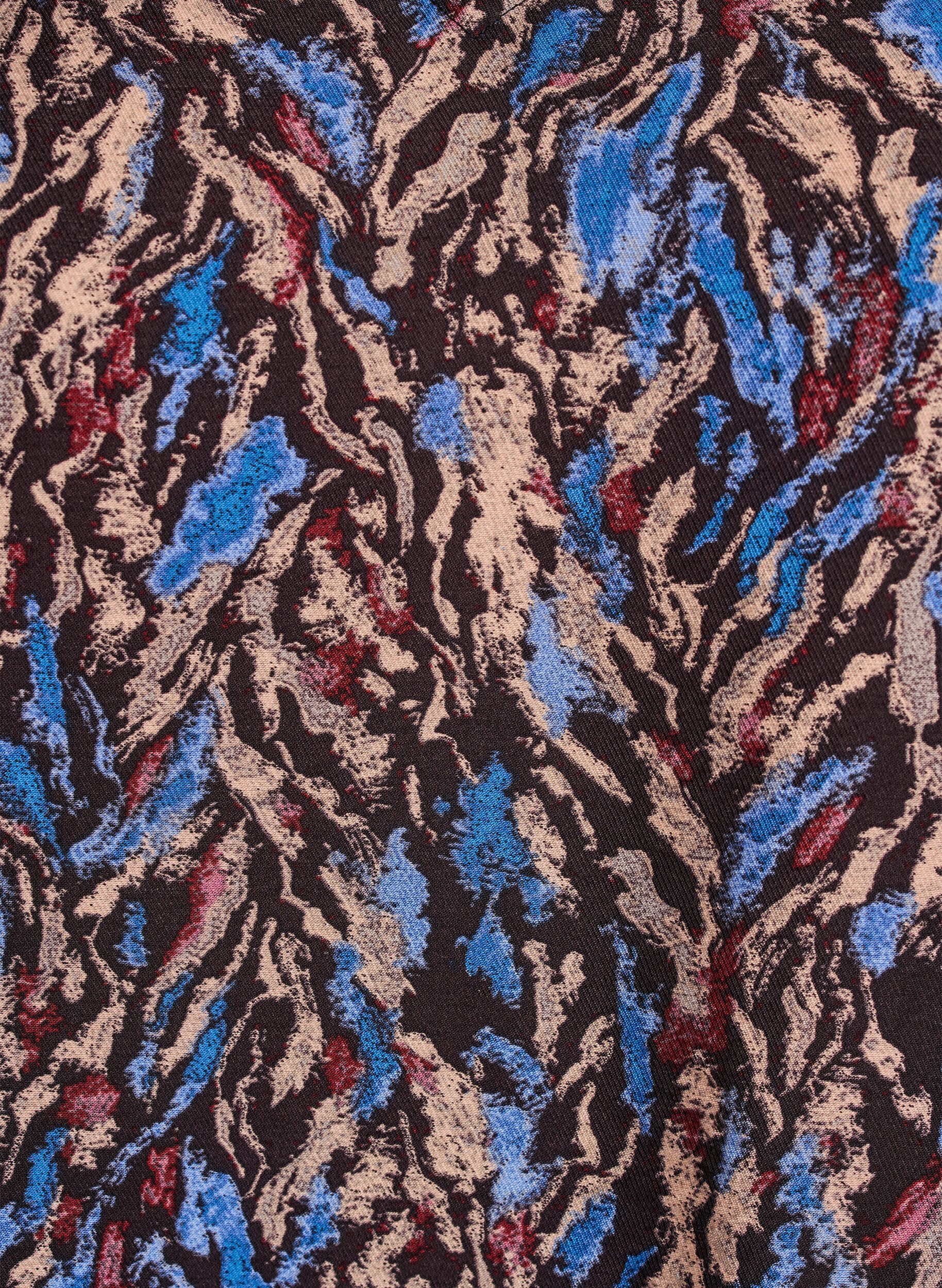 Zizzi Pusero v-p&auml;&auml;ntiell&auml; ja 3/4-hihoilla, Sininen, Packshot image number 2