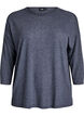 Jersey -pusero 3/4-hihoilla, Harmaa, Packshot image number 0