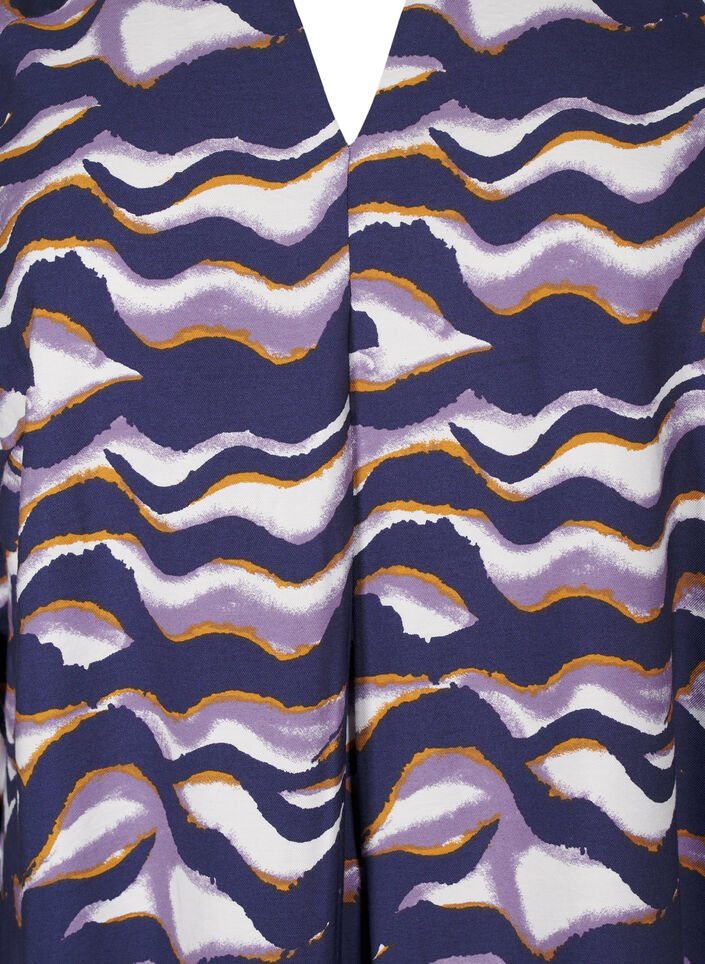 Polvipituinen mekko printillä ja A-mallisena, Naval Academy AOP, Packshot image number 2