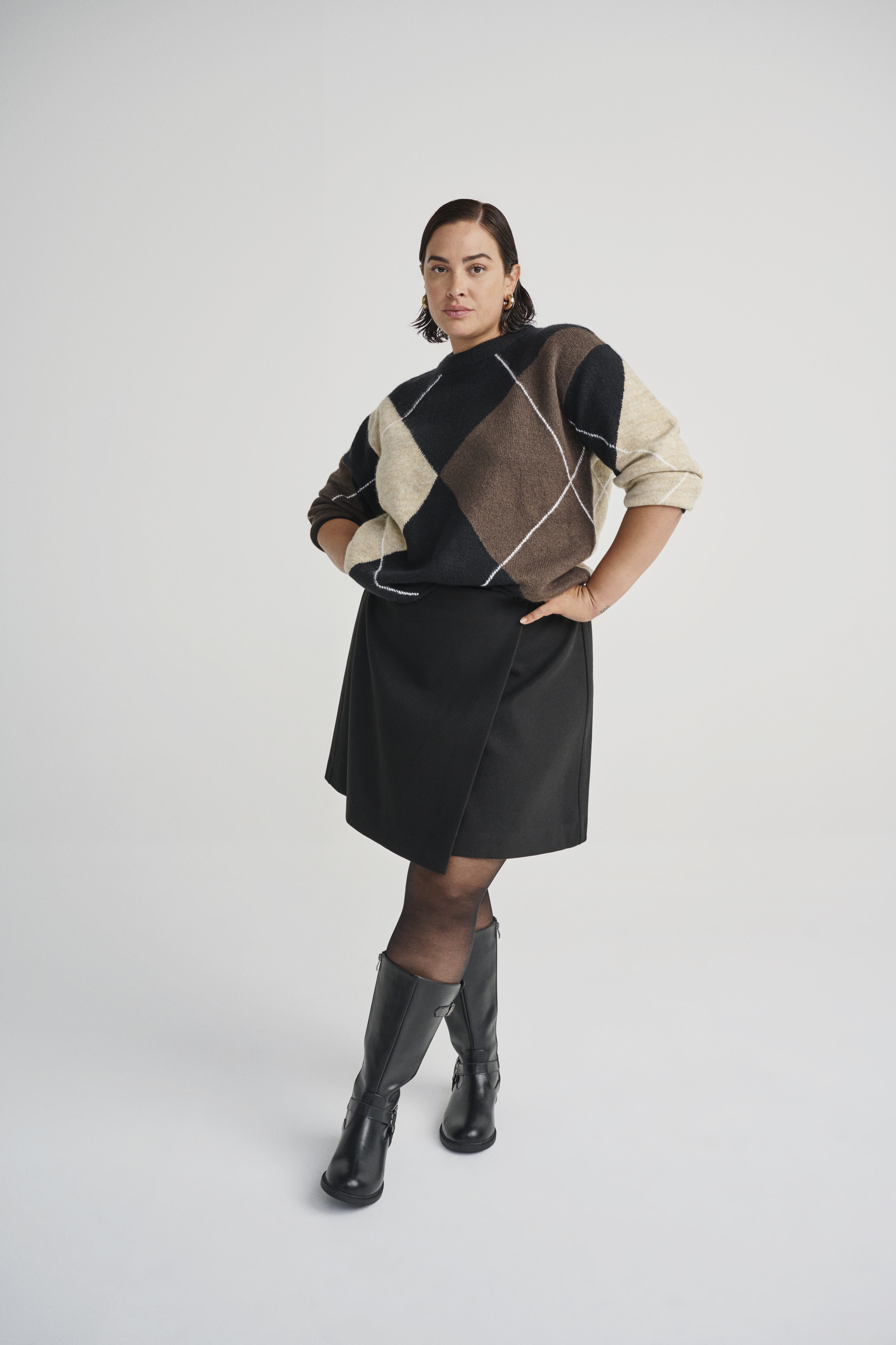 Zizzi Saapas nahkainen solki, , Model