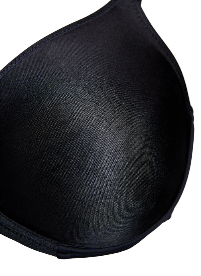 Muotoonpr&auml;ss&auml;tty kokokupeilla rintaliivit, joissa korkea tuki, Musta, Packshot image number 2