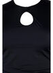 Lyhythihainen uimapuku, Black, Packshot image number 2