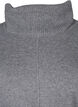 Poncho korkealla kauluksella, Medium Grey Melange, Packshot image number 2