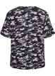 T-paita, jossa TENCEL&trade; Lyocell ja maastokuvio, Harmaa, Packshot image number 1