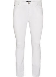 Amy korkea vy&ouml;t&auml;r&ouml;iset super slim fit -farkut, Valkoinen