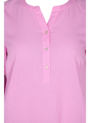 Pitkä paitamekko lyhyillä hihoilla, Begonia Pink, Packshot image number 2