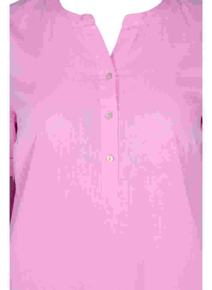 Pitkä paitamekko lyhyillä hihoilla, Begonia Pink, Packshot image number 2