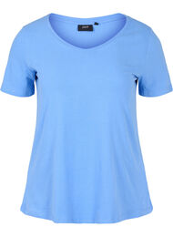 Yksivärinen perus t-paita puuvillasta, Ultramarine