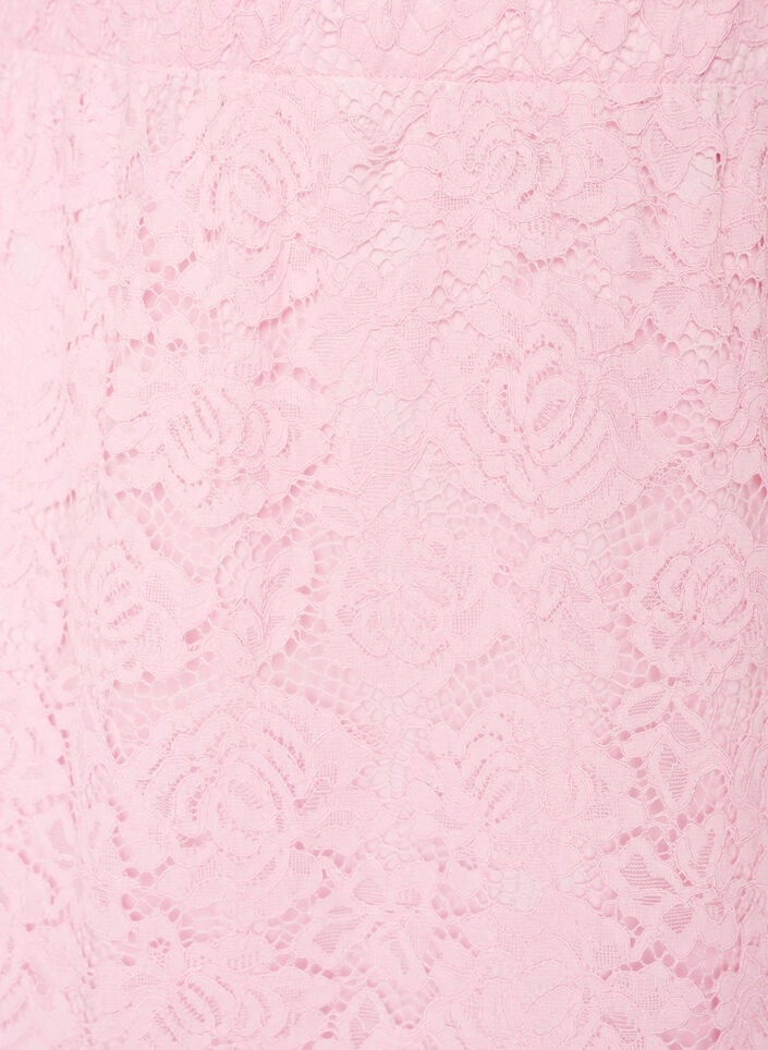 Pitsinen midihame joustavalla vy&ouml;t&auml;r&ouml;ll&auml;, Vaaleanpunainen, Packshot