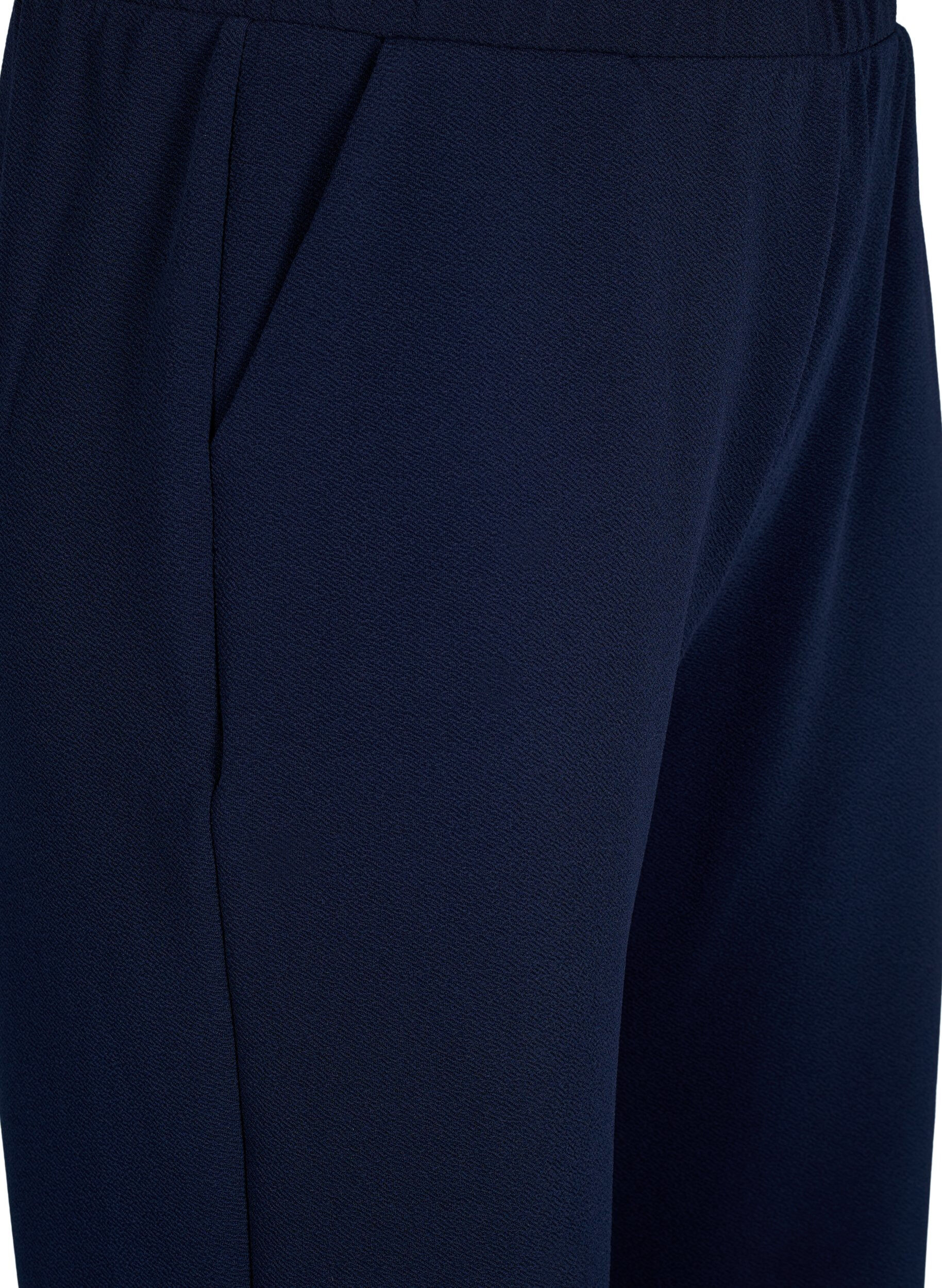 ZizziRennot 7/8-pituiset housut, Sininen, Packshot image number 2