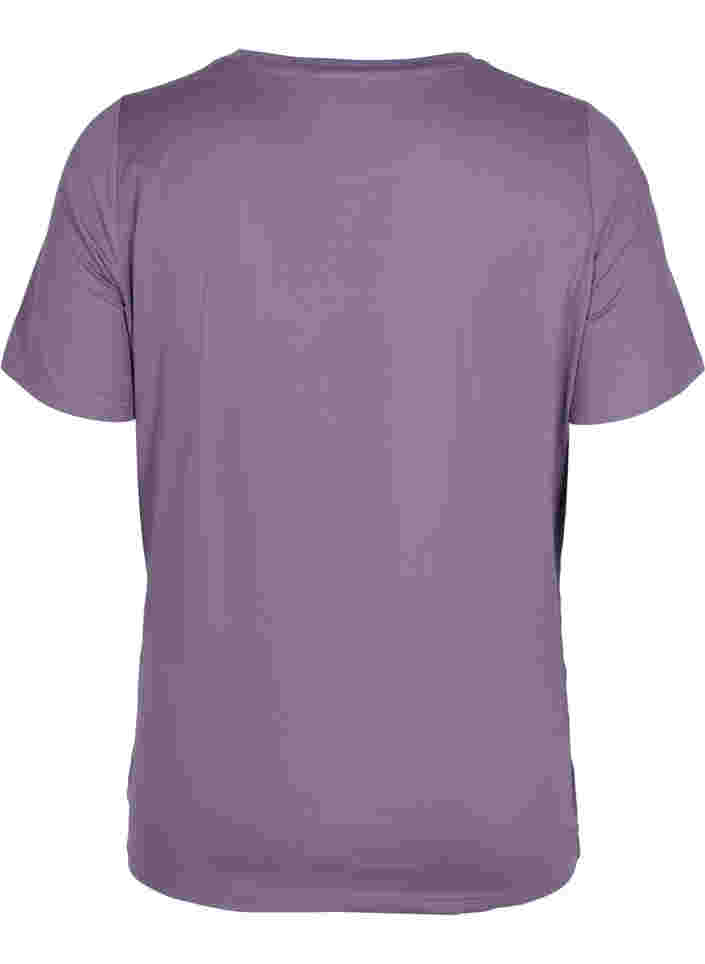 Äitiys t-paita treeniin, Purple Sage, Packshot image number 1