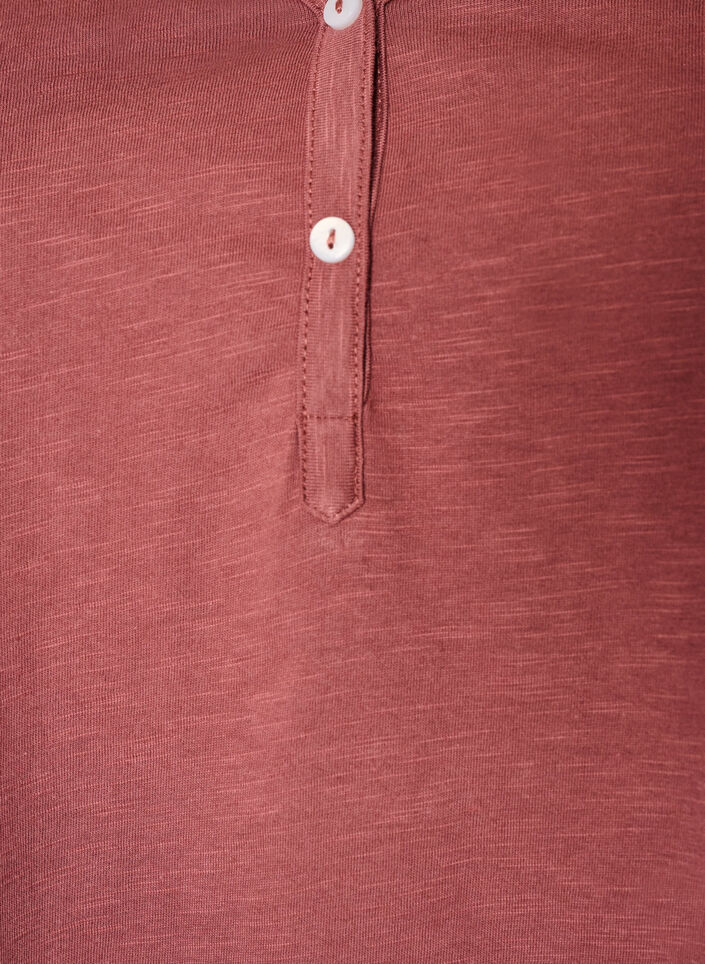 T-paita nappiyksityiskohdilla, Kulta, Packshot image number 2