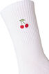 Puuvillasukat kuviolla, Valkoinen, Packshot image number 2